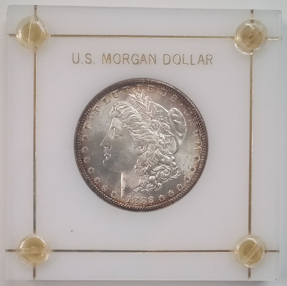 1882 S Morgan Dollar Silver Dollar Uncirculated.