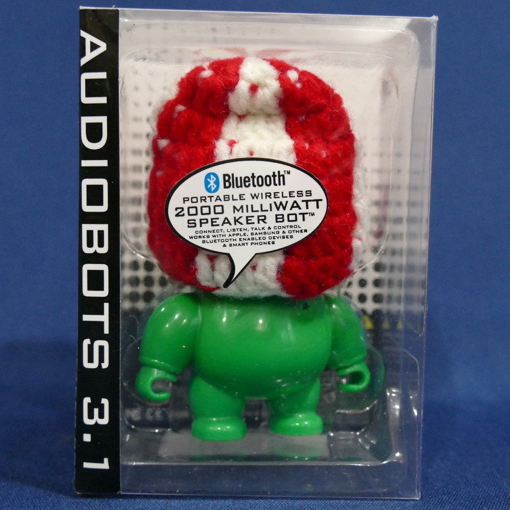 Audiobots 3.1 Bluetooth Connectivity Portable Wireless 2000 Milliwatt SpeakerBot