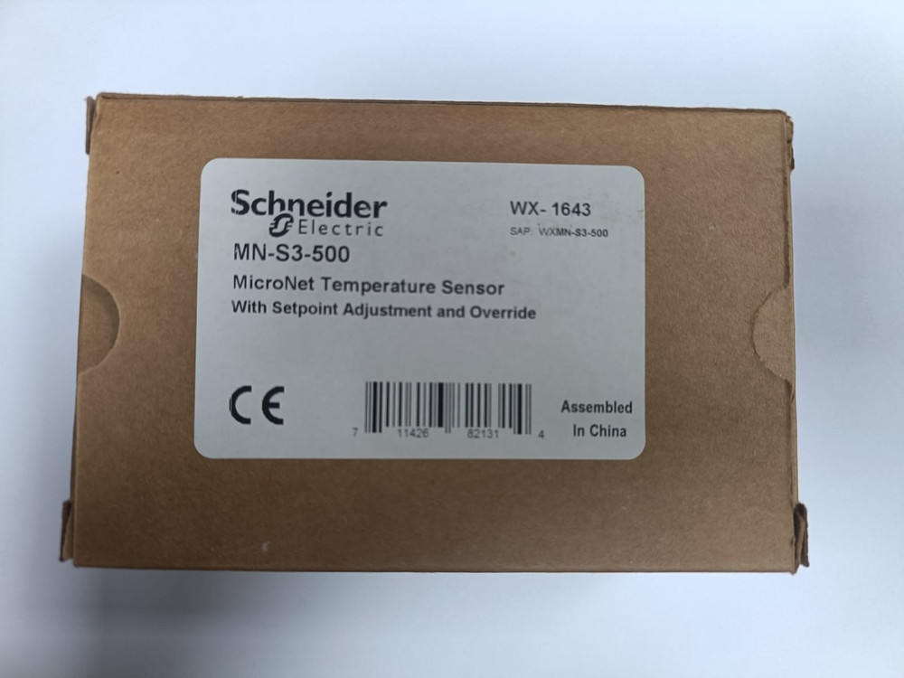 SCHNEIDER ELECTRIC MN-S3-500 MICRONET TEMPERATURE SENSOR