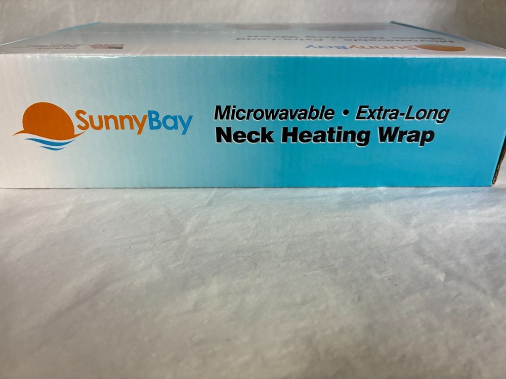 SEALED BOX SunnyBay Microwavable Neck Heating Wrap - Extra Long