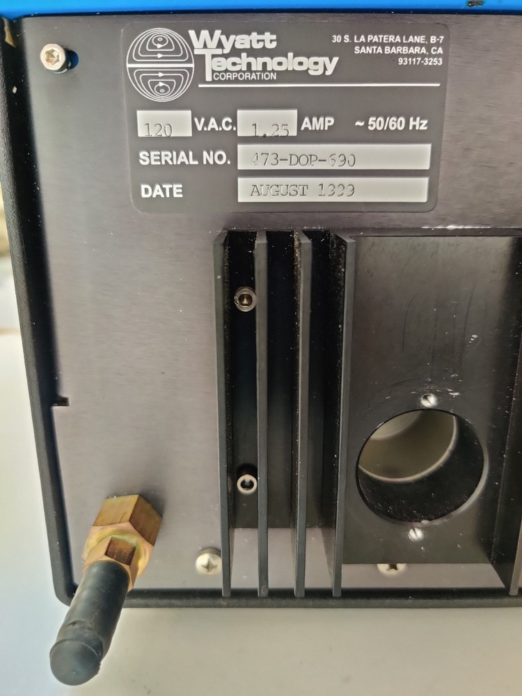 Wyatt Technology Optilab DSP Interferometric Refractometer 120V Tested