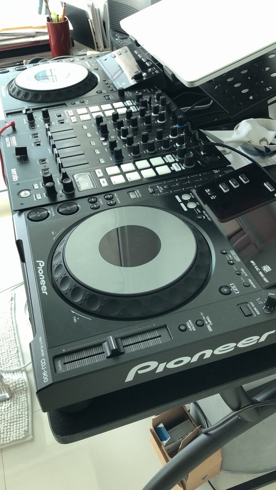 Pioneer CDJ-900 Double Deck Controller Built-in Mixer USB Powered Tabletop