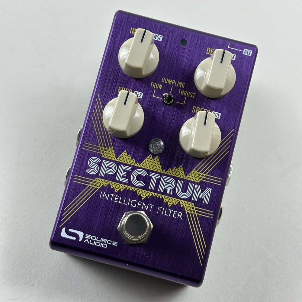 Source Audio SPECTRUM Filter Pedal Octave Tone Distortion Used