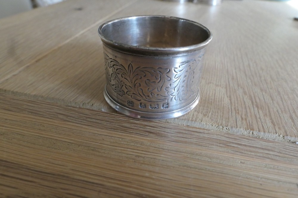 Leaves Silver Napkin ring