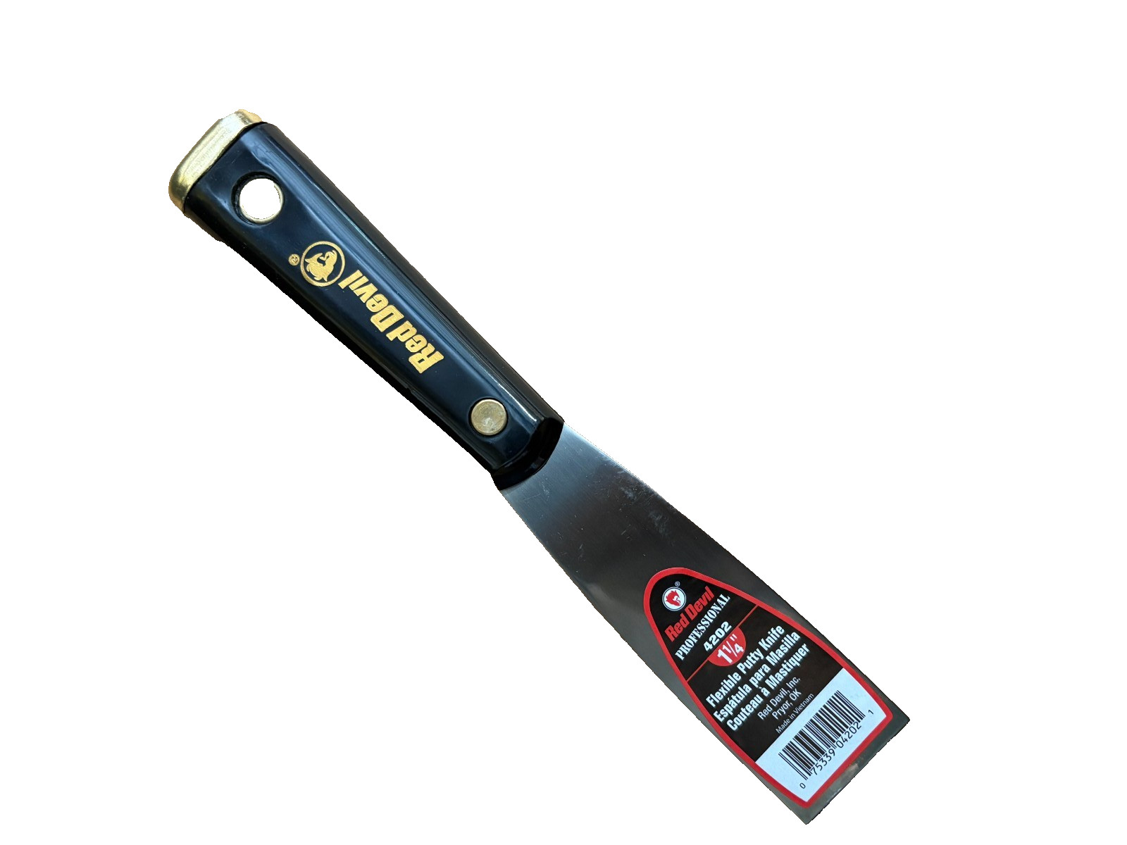 Red Devil 4202 1 1/4" Flexible Putty Knife   *NEW*