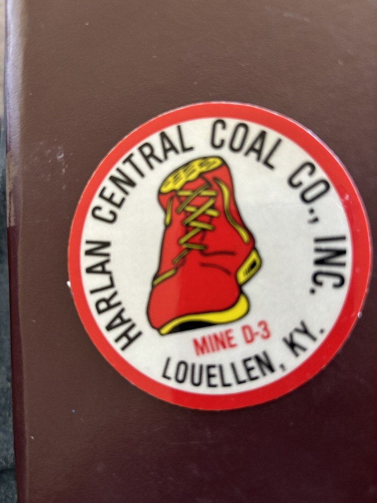 NICE  COAL COMPANY COAL MINING STICKER