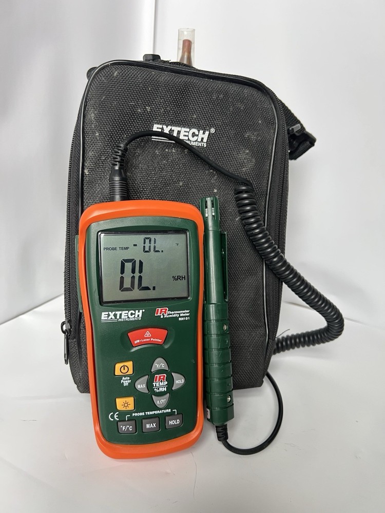 EXTECH Relative Humidity Meter: Cabled, Ambient Temp/Relative Humidity | TESTED