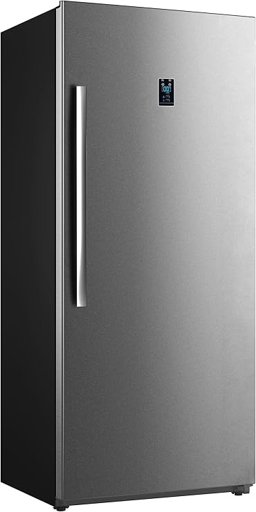Smeta 21 Cu.Ft. Upright Freezer, Convertible Refrigerator with LED Control Panel
