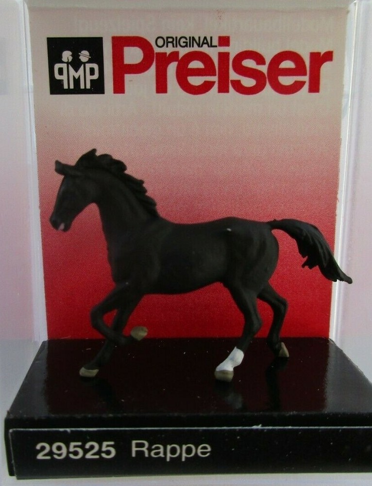 Preiser  HO - Black Stallion #29525 (NIB)