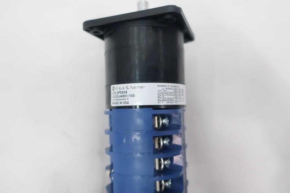 Kraus & Naimer C26.2PD654 Rotary Drum Switch 600v-ac