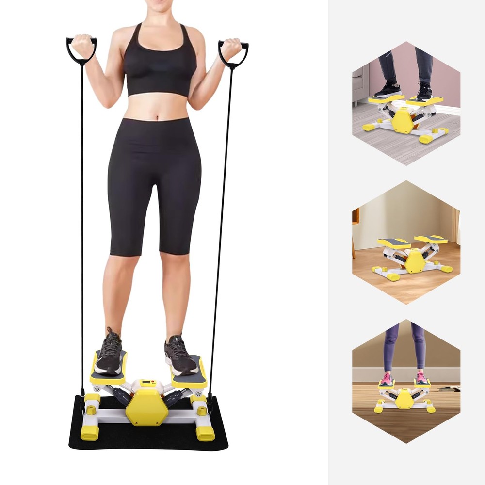 Mini Steppers For Exercise at Home Mini Stair Stepper Machine Max 350.69lbs