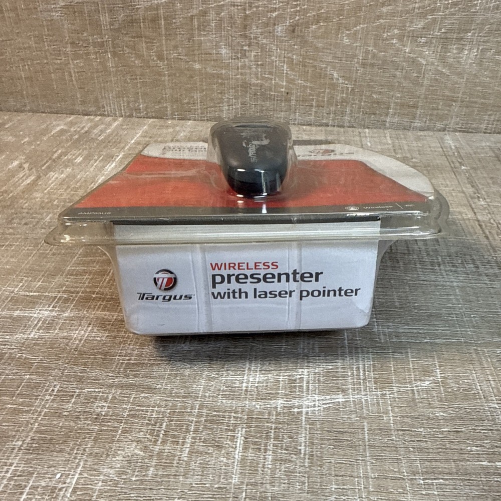 Targus Wireless Presenter Laser Pointer Remote AMP03US New in OEM Packaging