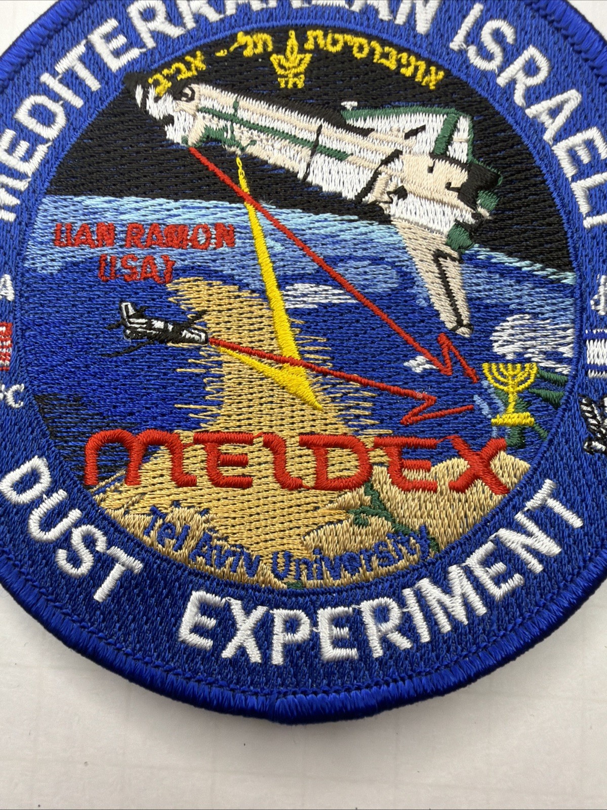 NASA Israel MEDITERRANEAN ISRAELI Just Experiment MELDEX ILAN RAMON STS-107