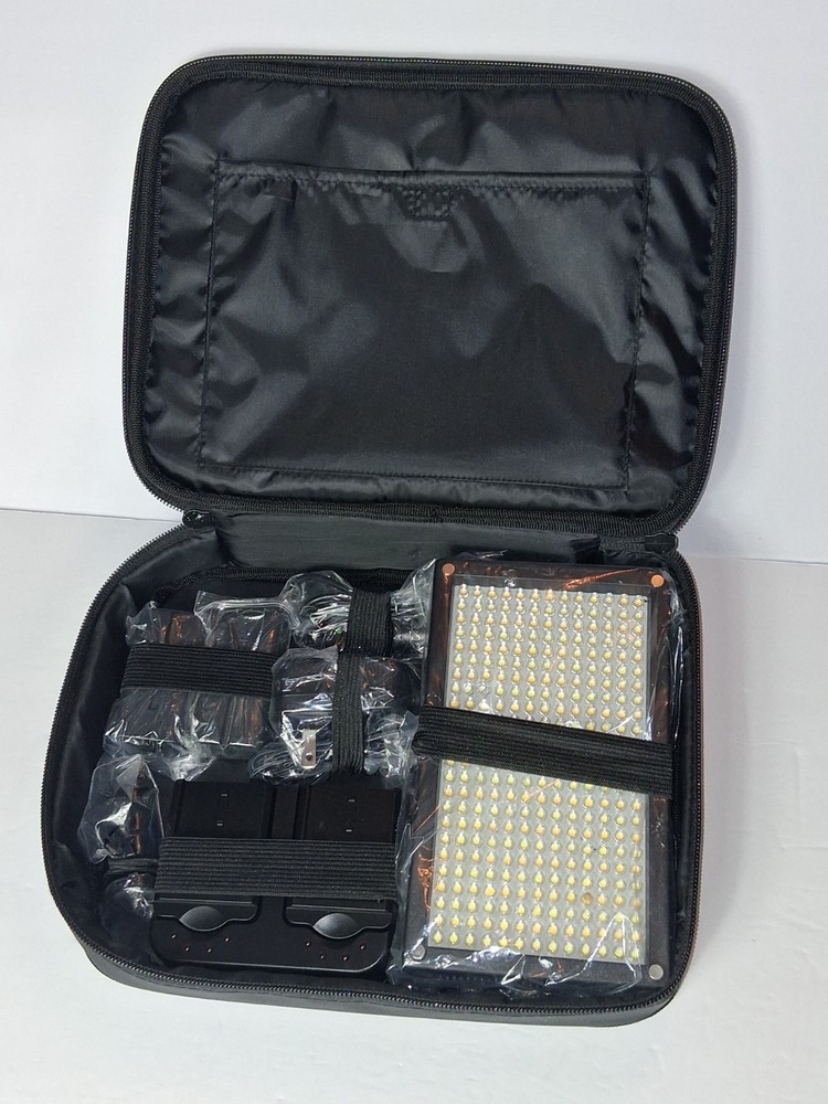 Genaray LED-7100T 312 LED Variable Color Portable Light, Adjustable Dimmer