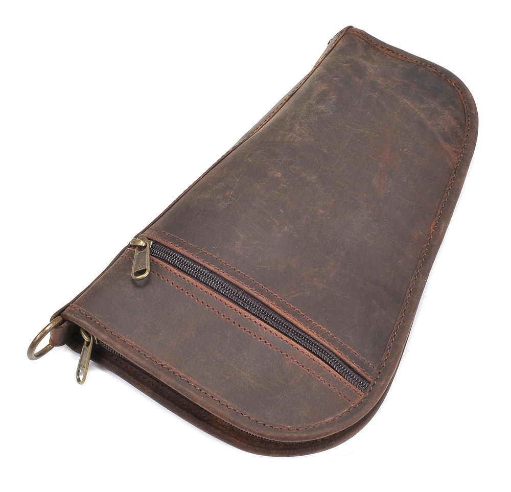 US WW2 Premium Leather Large Pistol Case