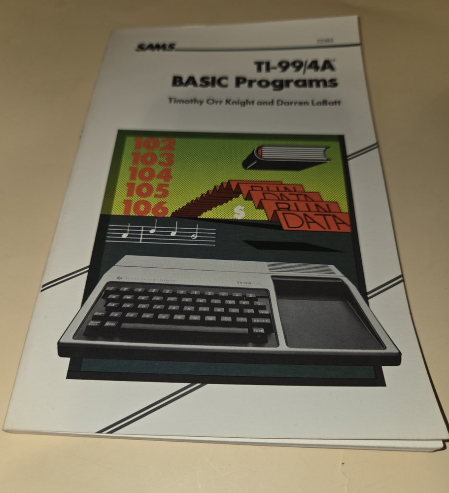 Sams TI-99/4A Basic Programs 1984 22385