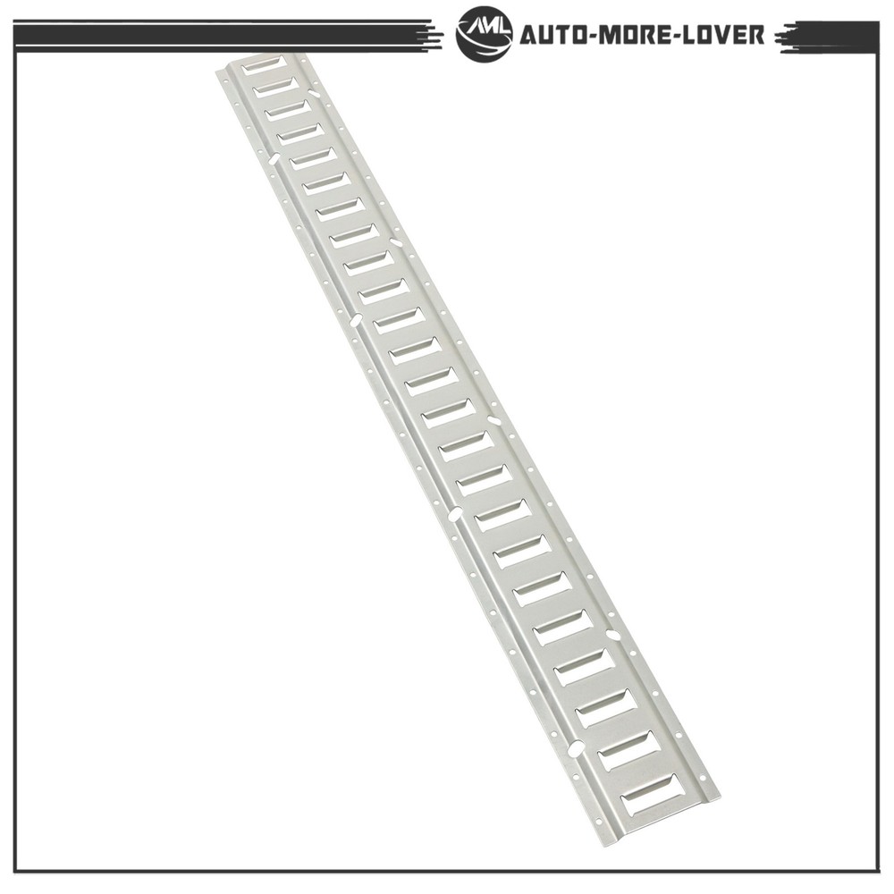 Galvanized E Track Tie Down Rail Kit 4' (6 Pack) for Garages Vans Trailers