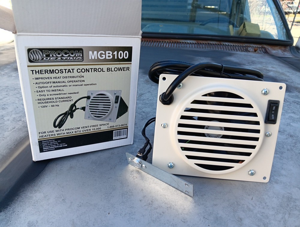Procom Heating MGB100 Thermostatic Control Blower