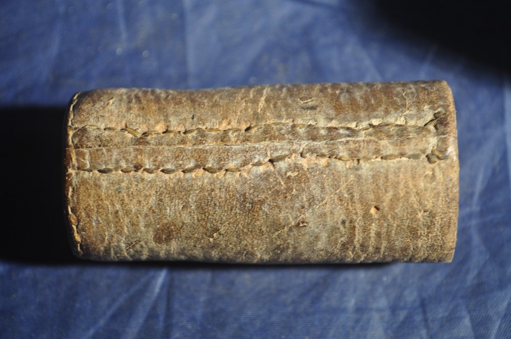 VINTAGE Leather Case for a Bottle?