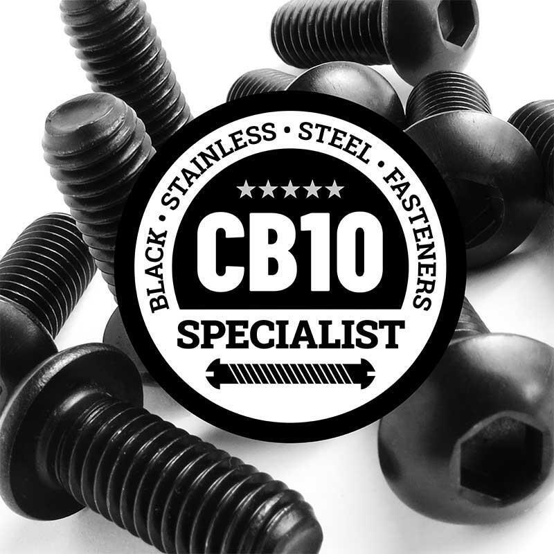 Black Stainless Steel Socket Button Screws M5 M6 M8