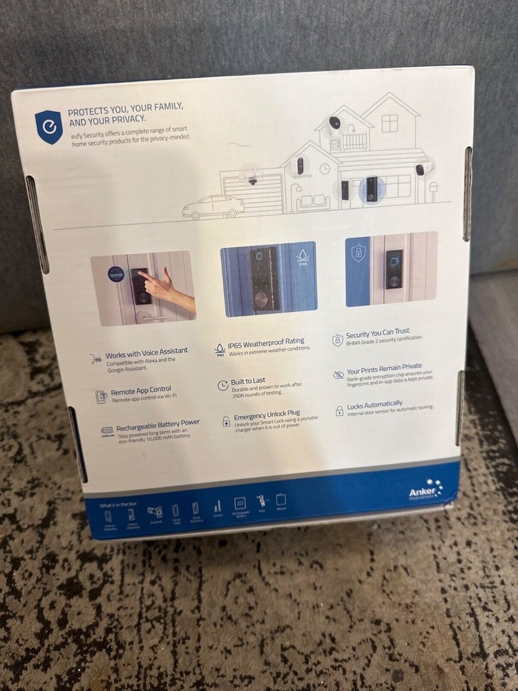 Eufy Smart Lock Touch with Wi-Fi New
