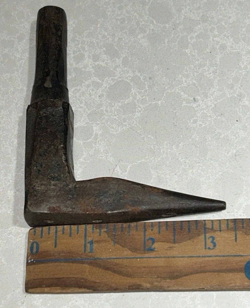 Antique Hand-forged Blacksmith Bench Stake/heavy early handmade