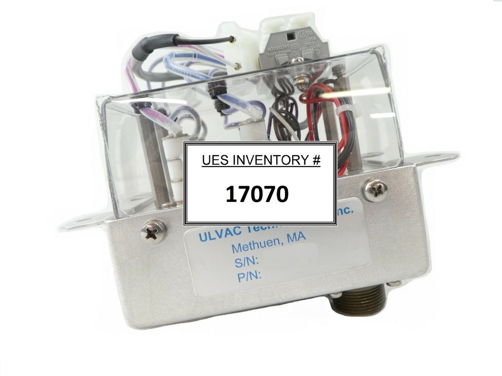 Ulvac Technologies High Voltage Relay Interface Assembly Gigavac 3CXS7 Working