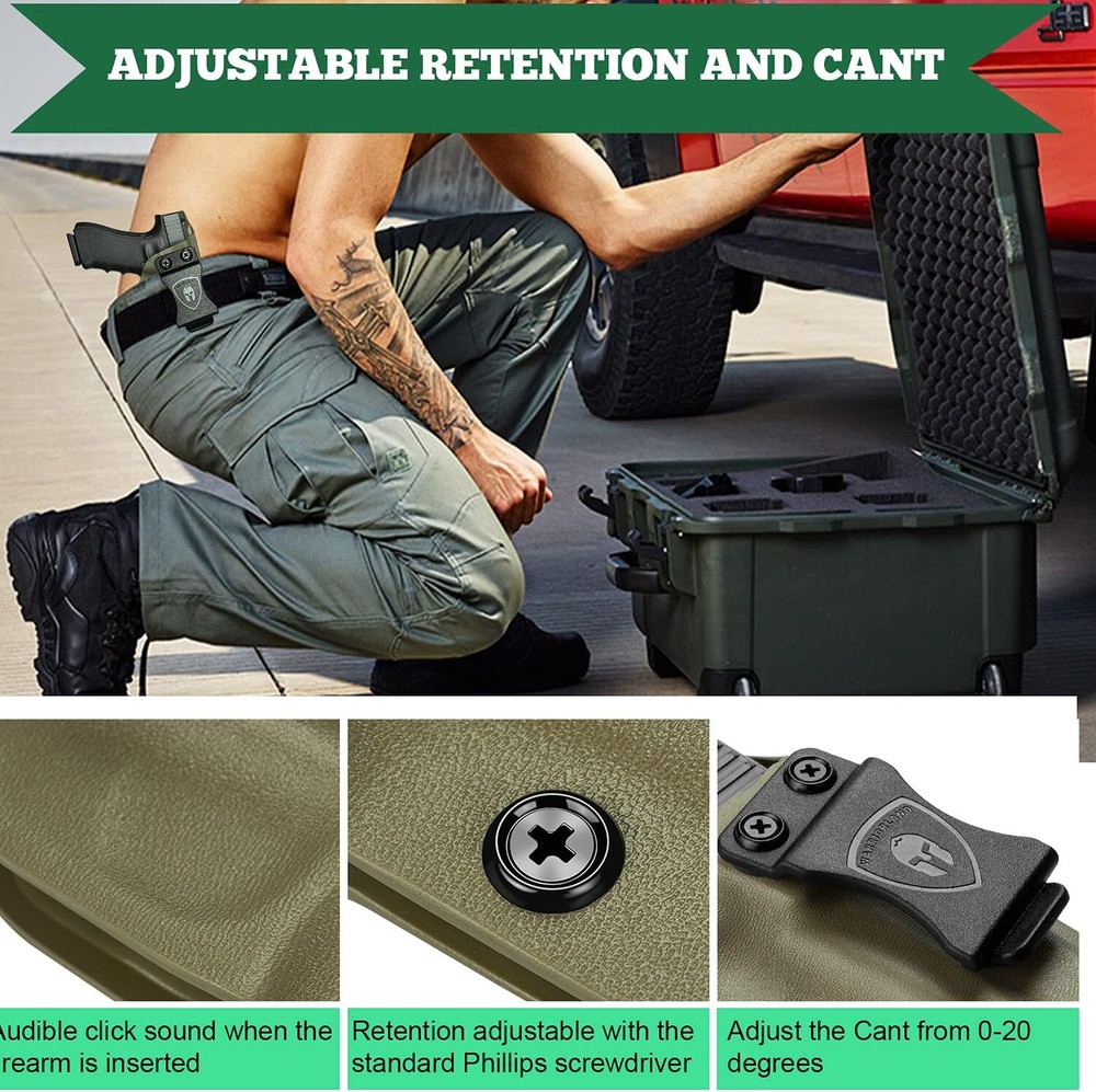 Hellcat Holster, IWB Holster Fit Springfield Armory Hellcat&Hellcat Pro Pistol