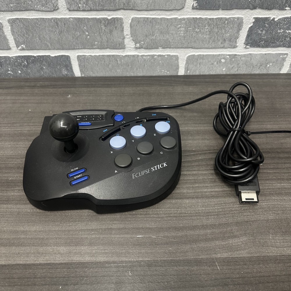 Sega Saturn Eclipse Stick SV-462A Wired Joystick by InterAct