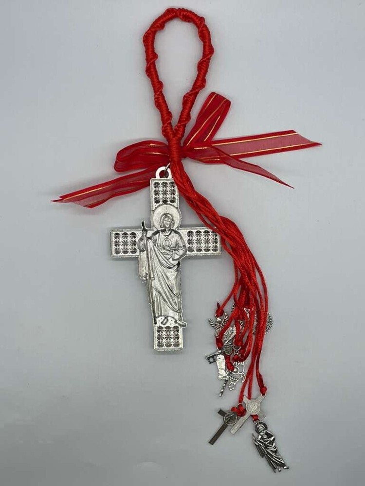 Saint Benedict Hanging Car Blessings Car Rosary Wall Decoration Strings