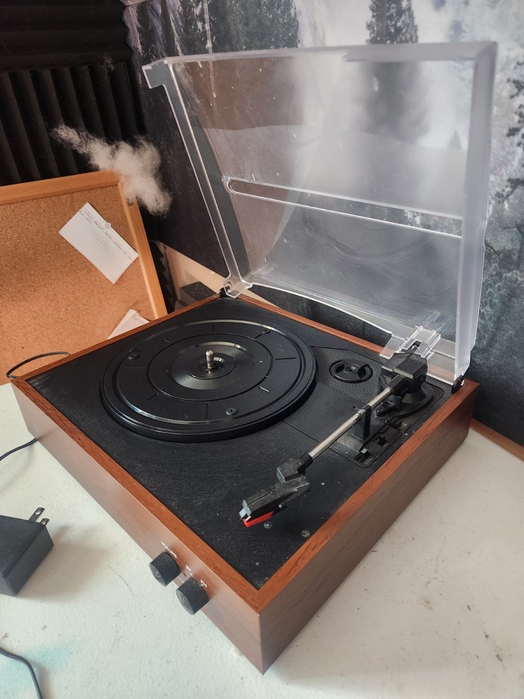 Crosley C62BWA Turntable System and Speaker