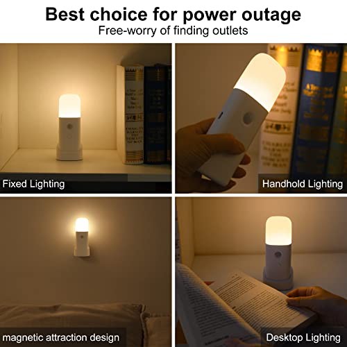 Motion Sensor Night Lights, Rechargeable nightlights One Pack Cool White