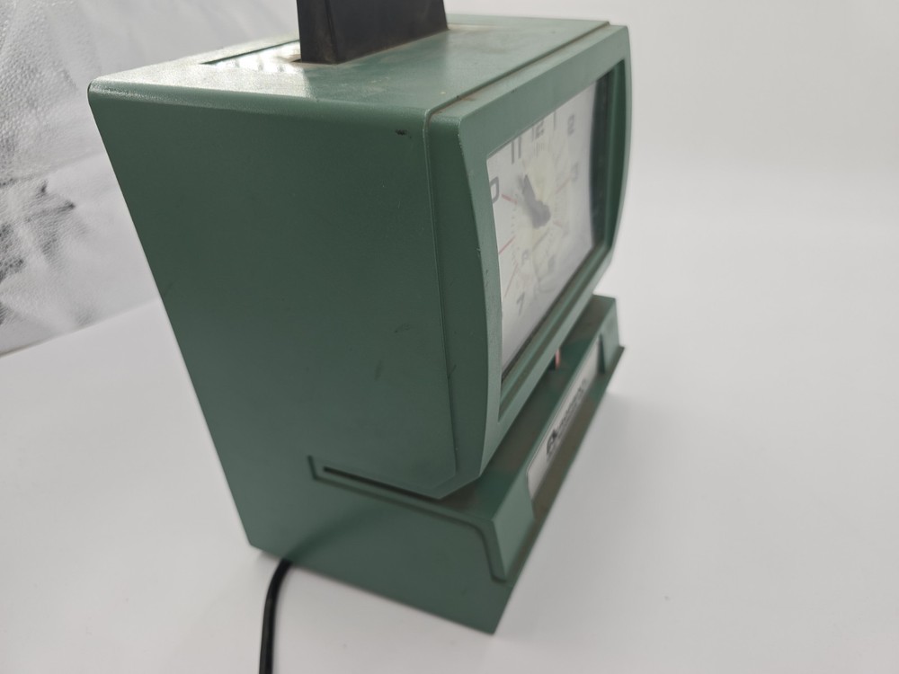 Acroprint Time Recorder Clock Machine 125NR4 Not Tested No Key