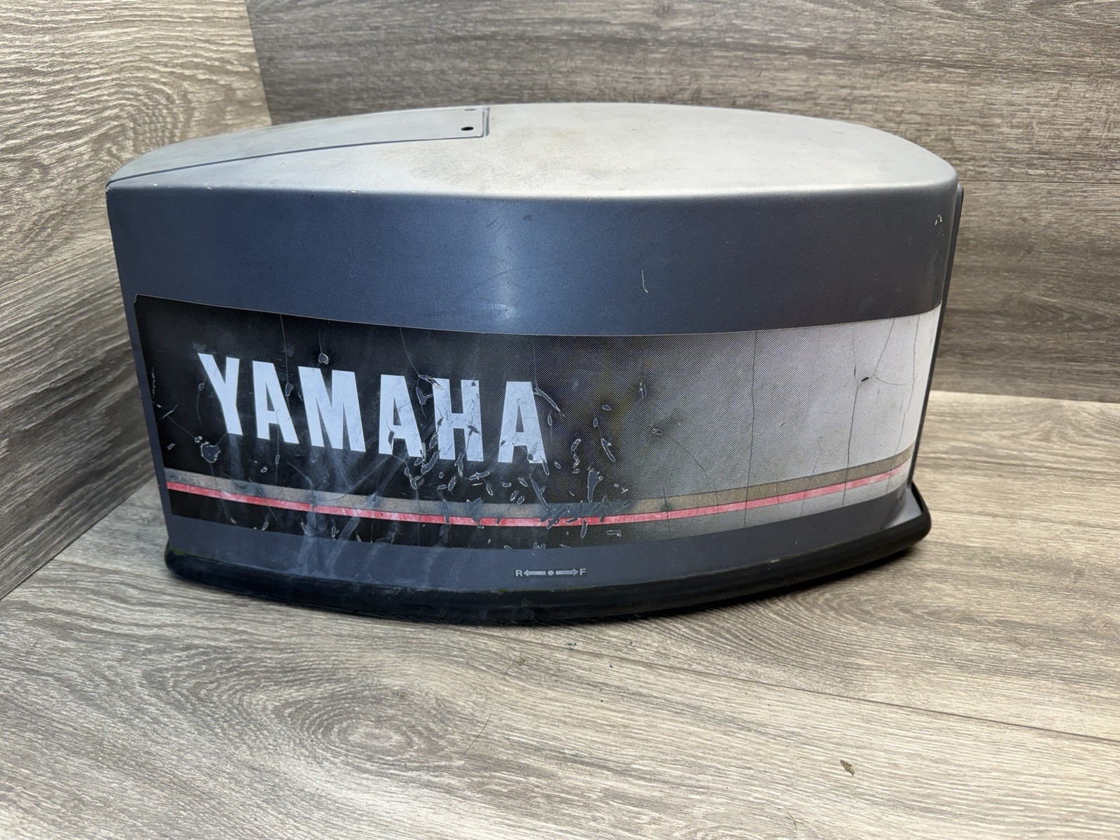 6H7-42610-12-EK Yamaha Outboard 2 Stroke 25HP Top Cowling Hood Pull Start