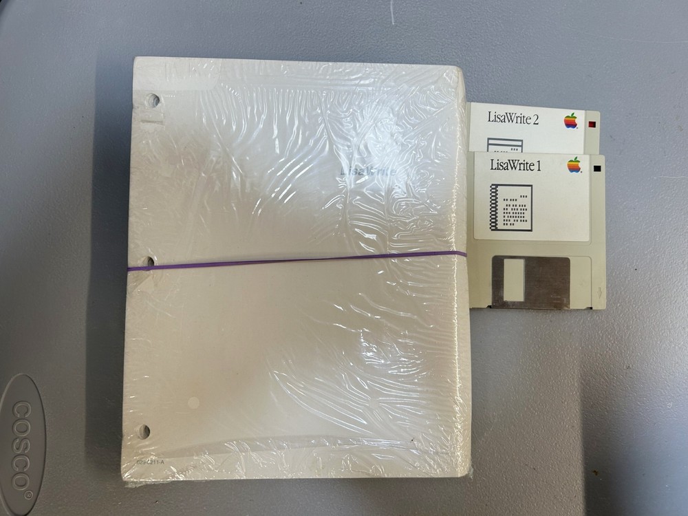Vintage LISAWRITE Software & Manual