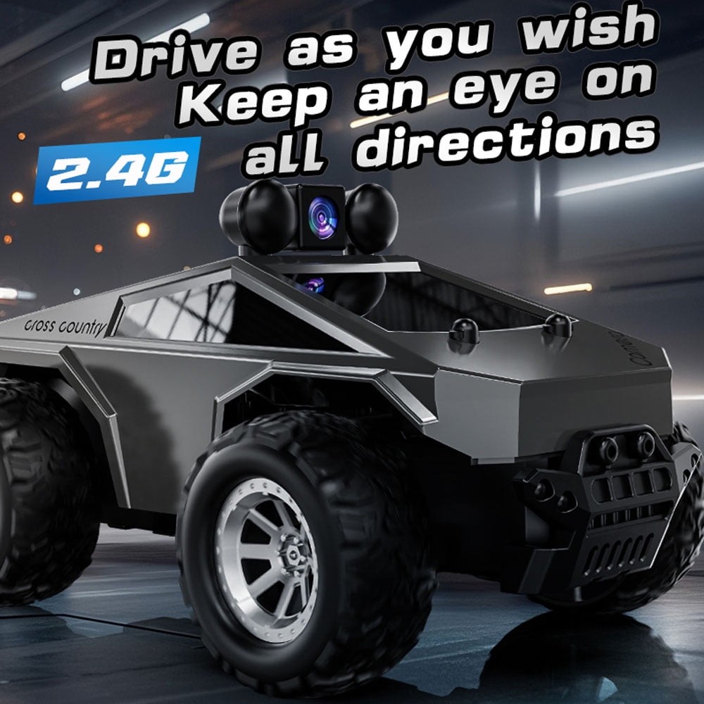 1: 28 RC Model Vehicles Car with HD Camera LED Lighting Multiple Control Modes