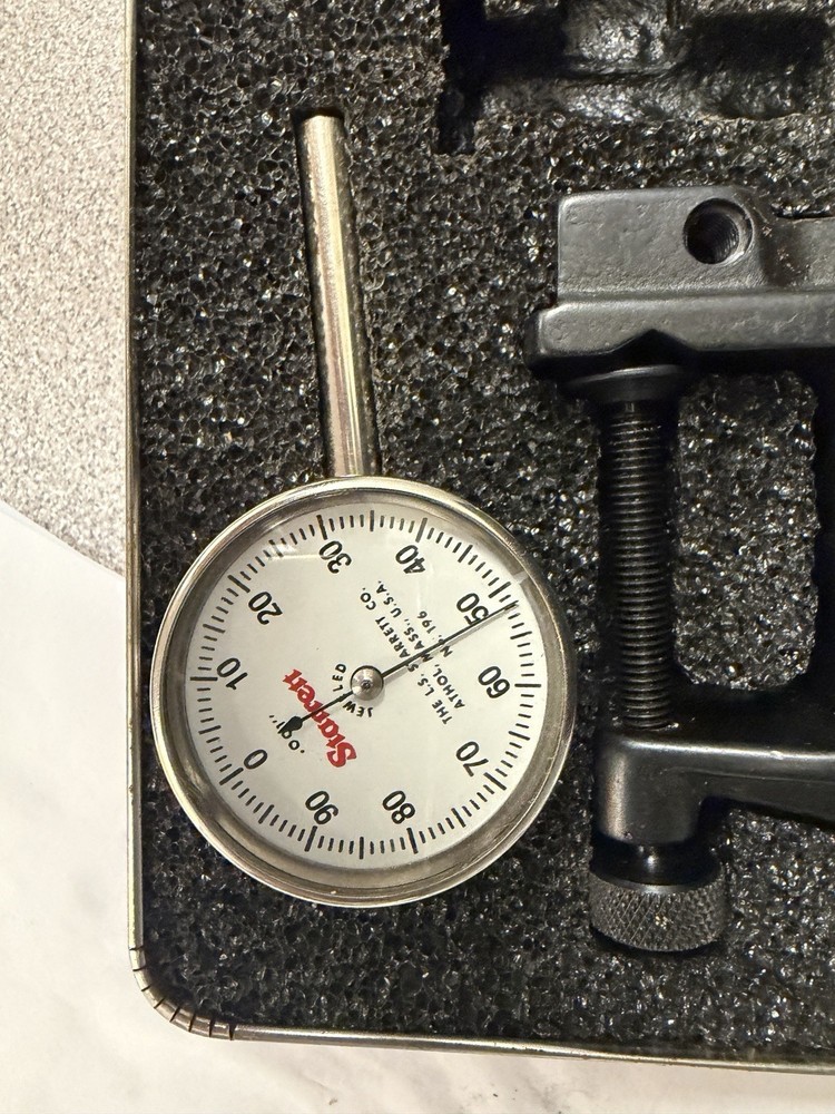 Starrett 196A1Z Universal Back Plunger Dial Indicator