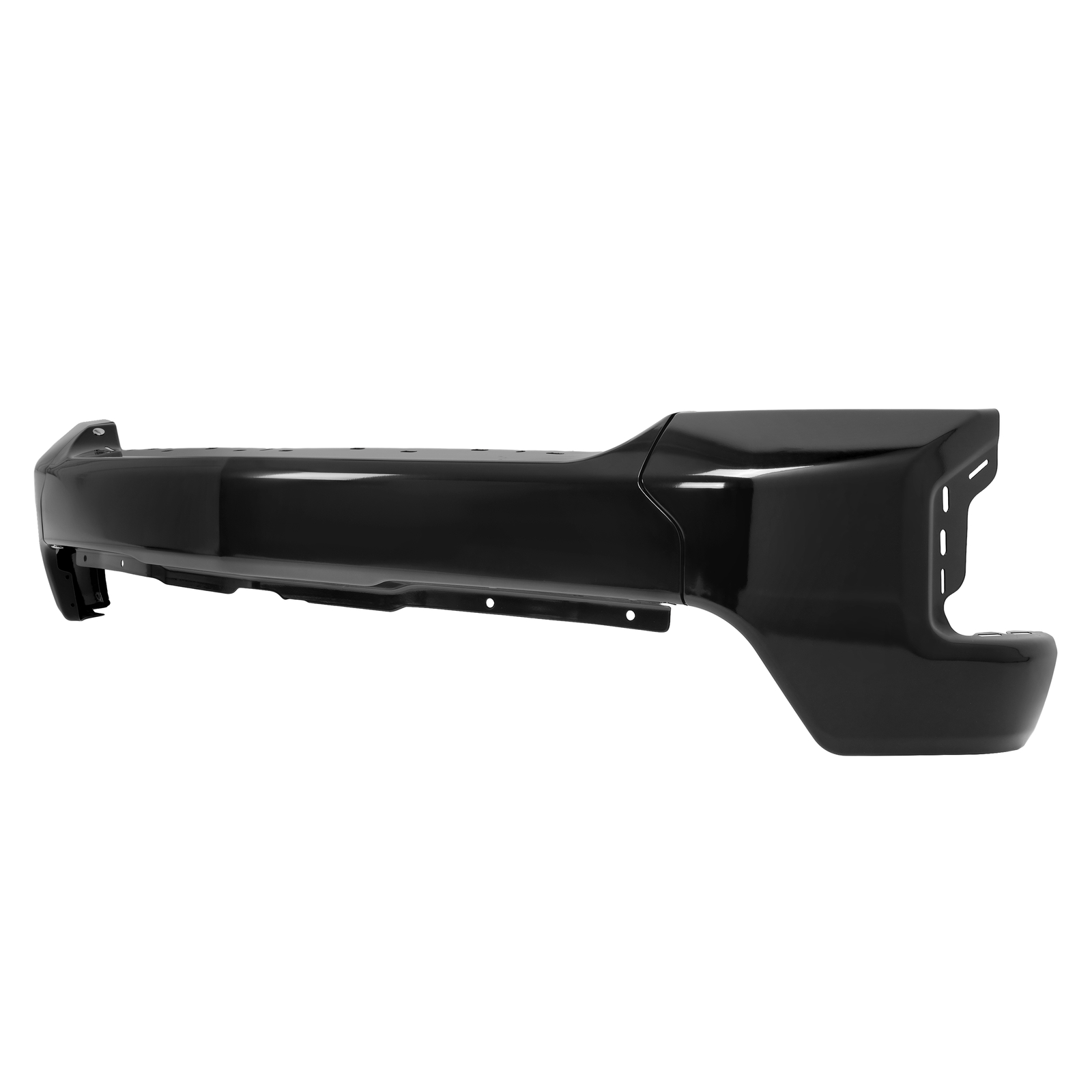 Front Bumper Face Bar Fit For 2019-2022 Chevrolet Silverado 1500 Steel Black