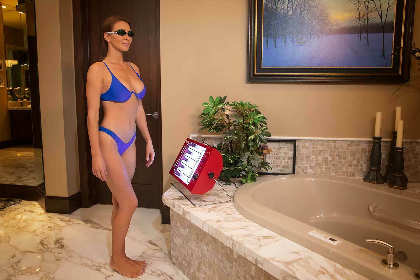 Fiji Sun Tanning Lamp - At-Home Tanning Lamp