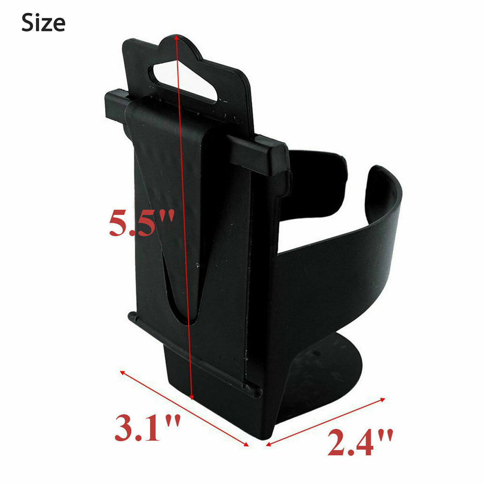 2x Vehicle Car Truck Cup Holder Case Drink Bottle Door Mount Standing Universal