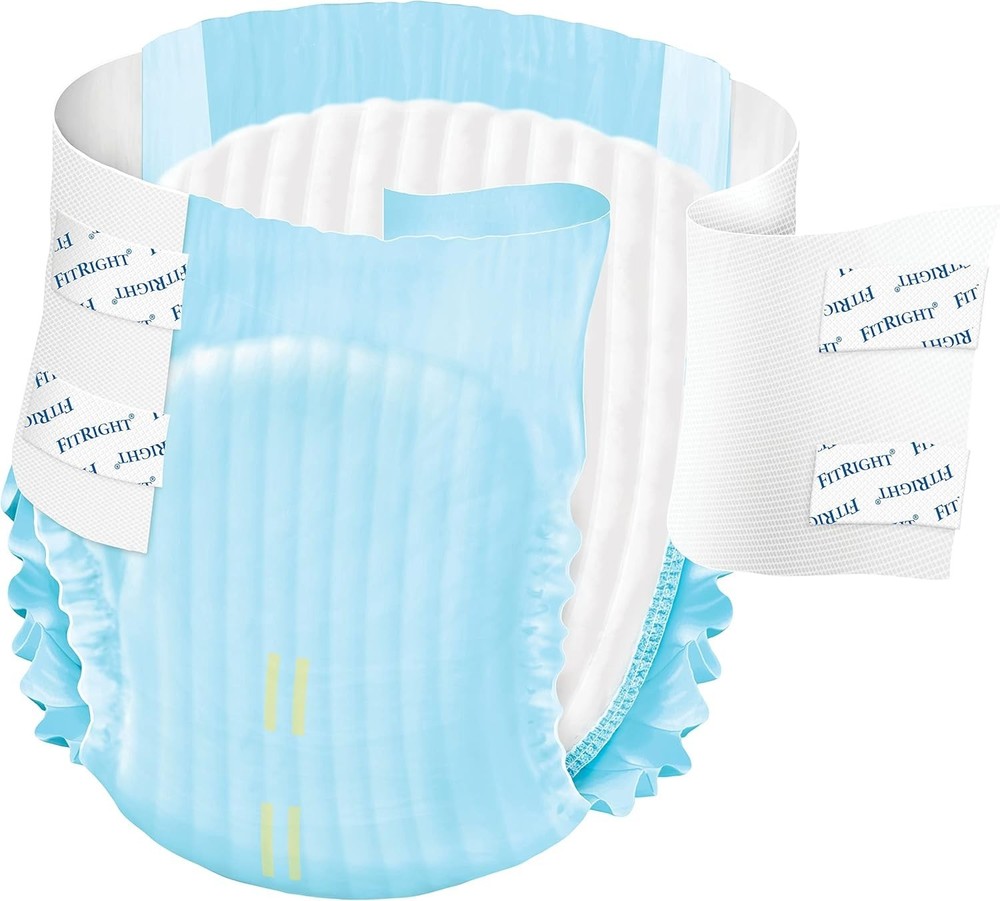 OptiFit Extra Incontinence Diapers, Large, 80 Ct