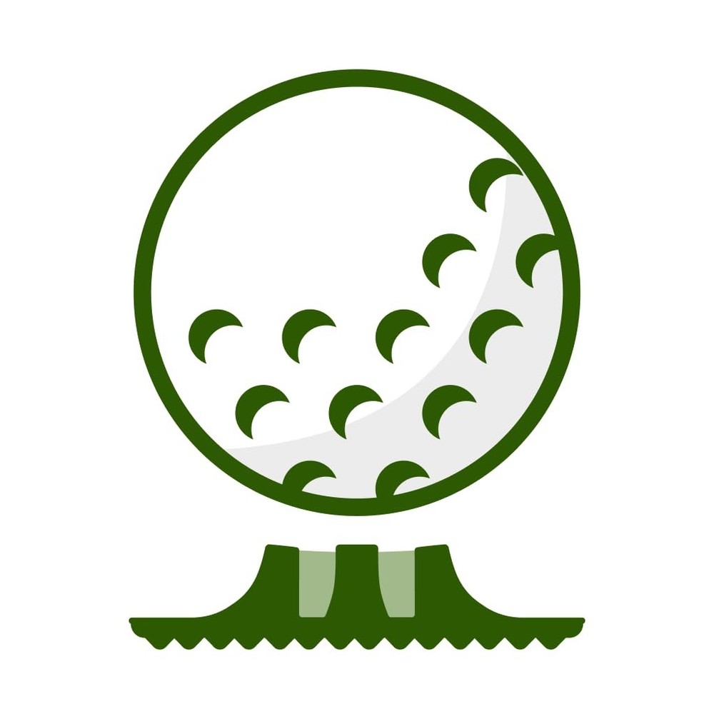 Golf Tee 1/4” 6.35mm Blue