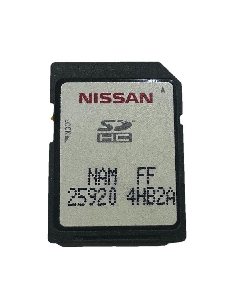 NISSAN SD Navigation CARD MAP MEMORY OEM 25920-4HB2A