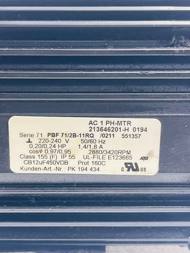 Pfeiffer Duo 2.5 Rotary Vane Pump