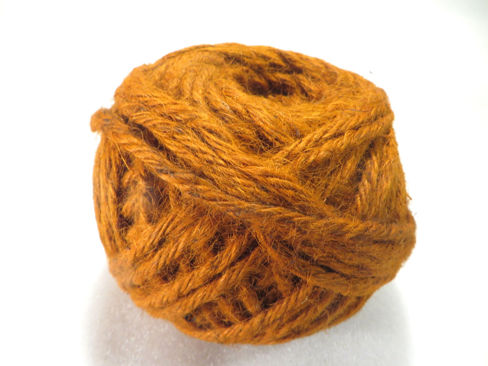 Jute Rope Orange Macrame Craft Supplies