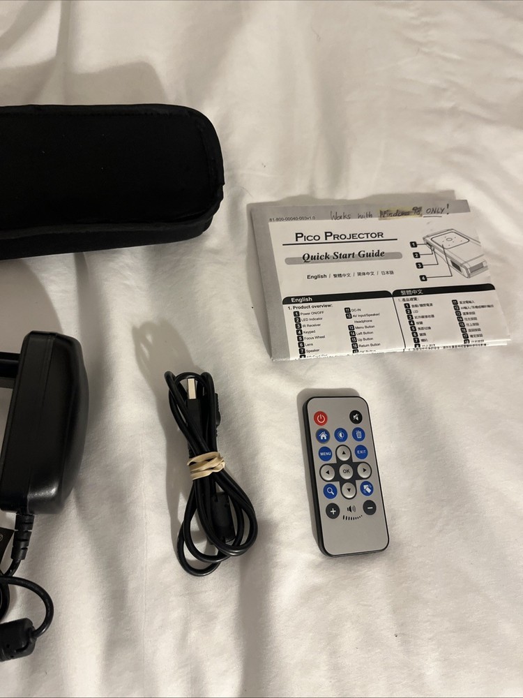 DLP-50a pico projector. Tested!!!