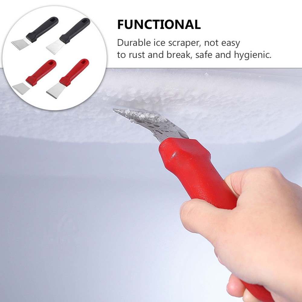 4 PCS Multifunctional Snow Removal Tool Ice Remove Scoop Icetops