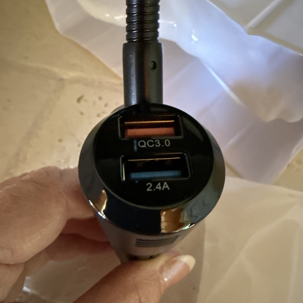 Upgraded Version Bluetooth FM Transmitter, Sumind Wireless Radio Adapter Car Kit