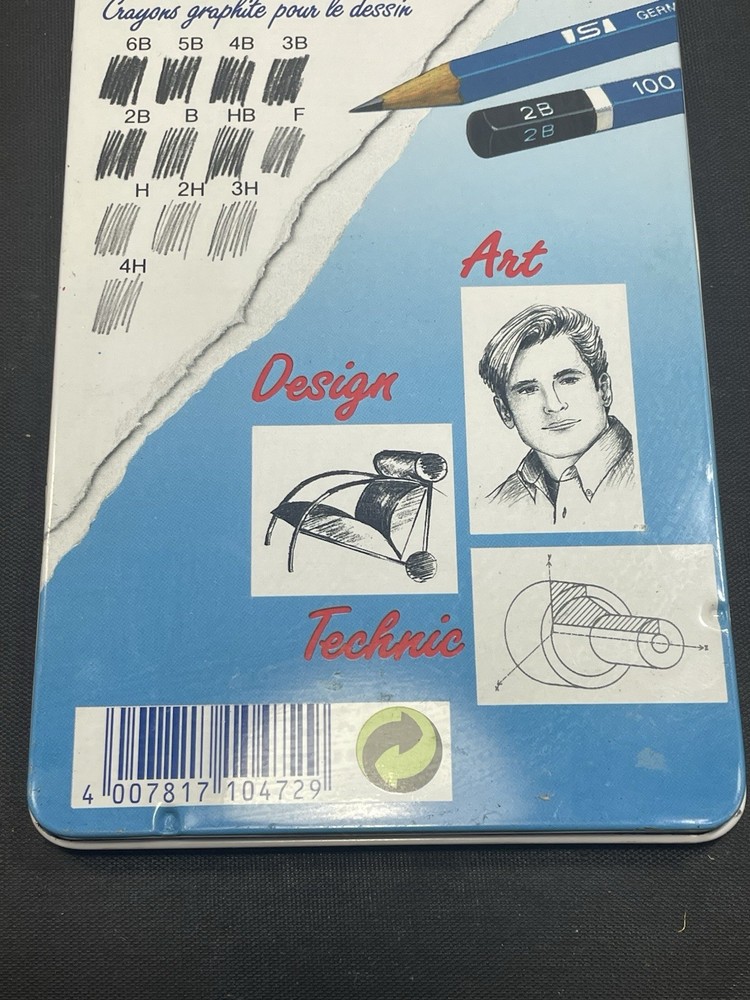 Staedtler Mars Lumograph 12 Pencil Design/Drafting Set