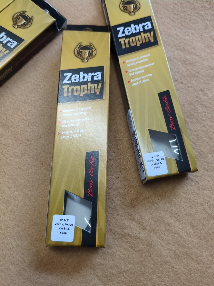 Zebra Trophy String/Cable/Yoke Set